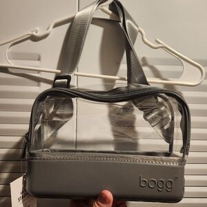 Bogg Clear Stadium Belt Bag, Fogg, NWT